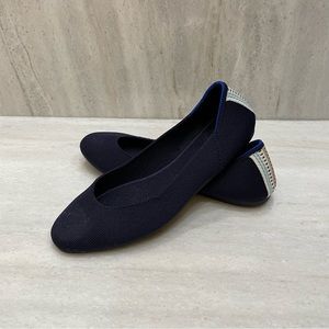 Rothy’s the Square 6.5 navy blue